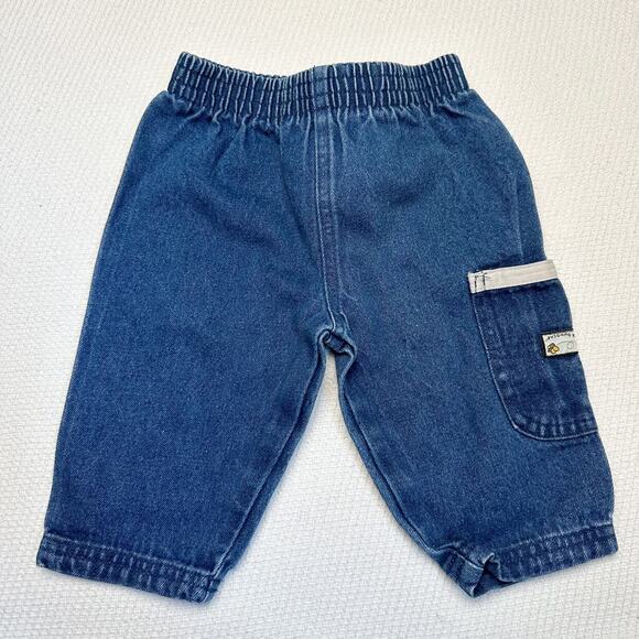 Vintage Bee Your Own Dear Cargo Jeans - Picture 1 of 5